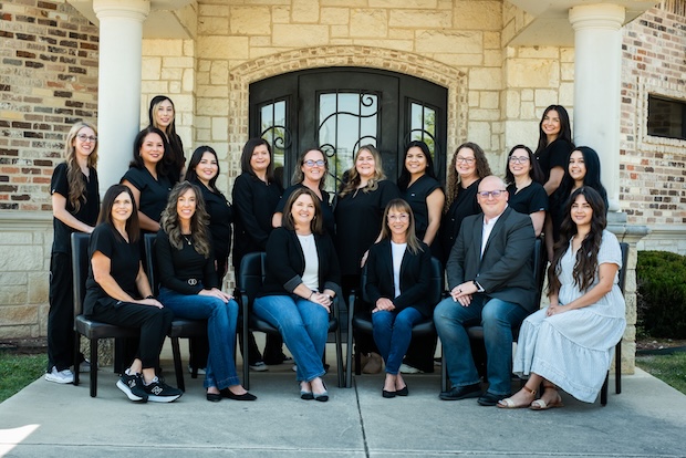 Group photo of staff members.